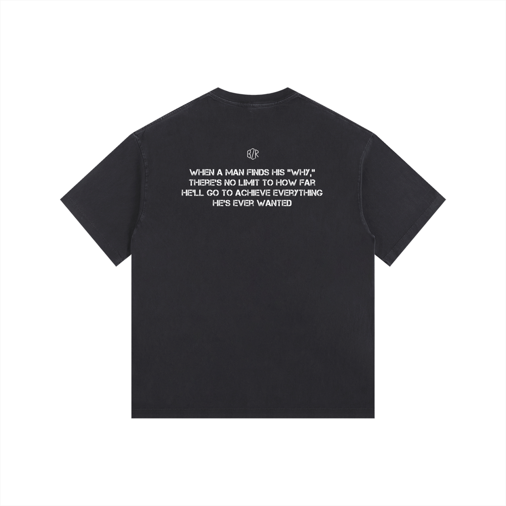 Vintage Washed Oversized Cotton T-Shirt